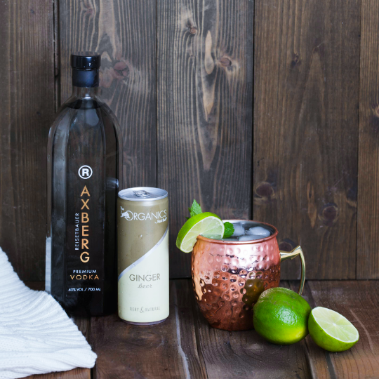 Alpen Mule Cocktail Spirits of Austria Del Fabro Kolarik