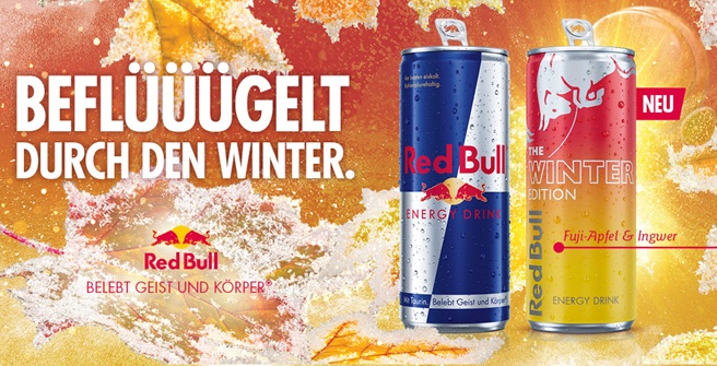 Red Bull Winter Edition Schaltung Red Bull Winter Edition Schaltung