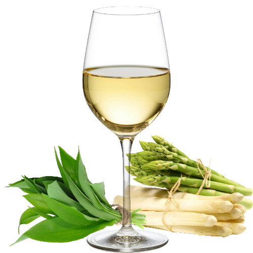 Wein Spargel Bärlauch