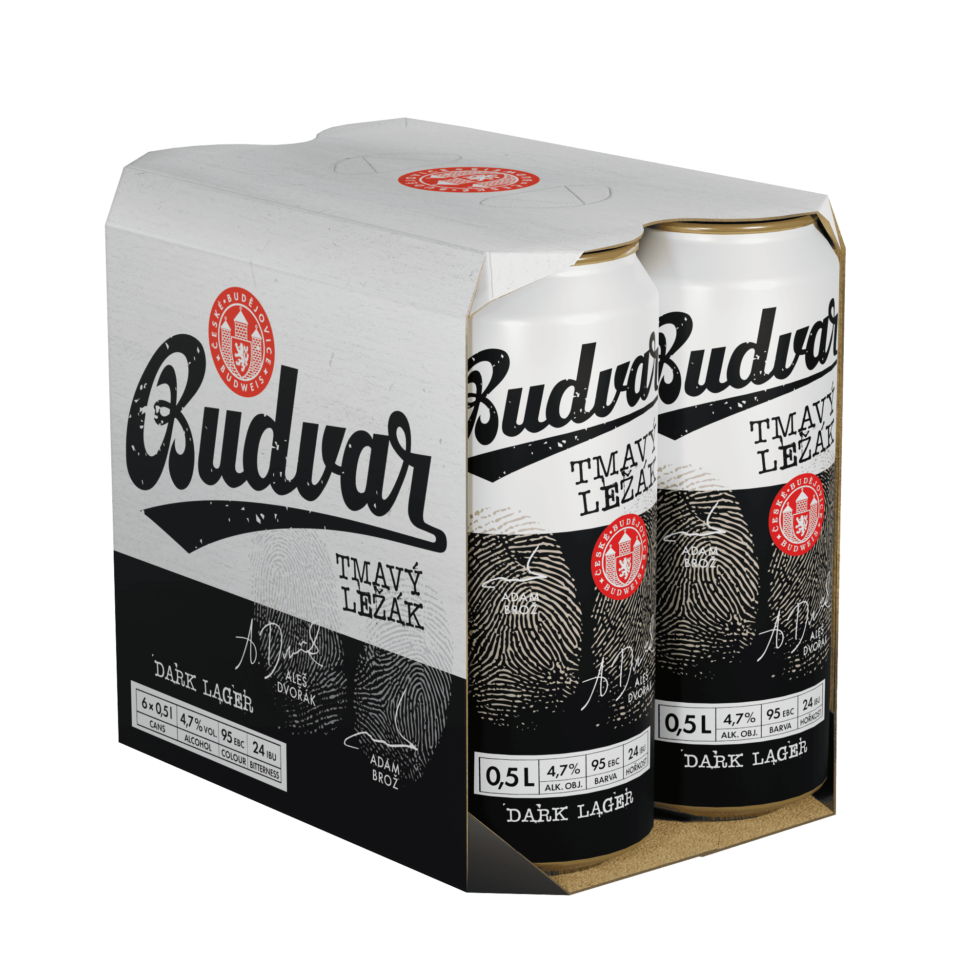 Budweiser Budvar_6pack_Tmavy Budweiser Budvar_6pack_Tmavy